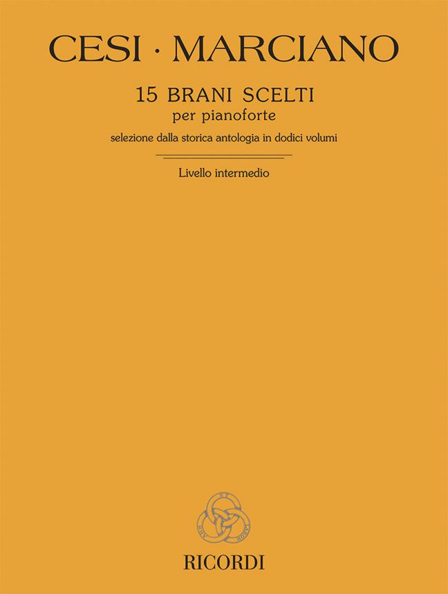 15 Brani Scelti - Livello intermedio - pro klavír